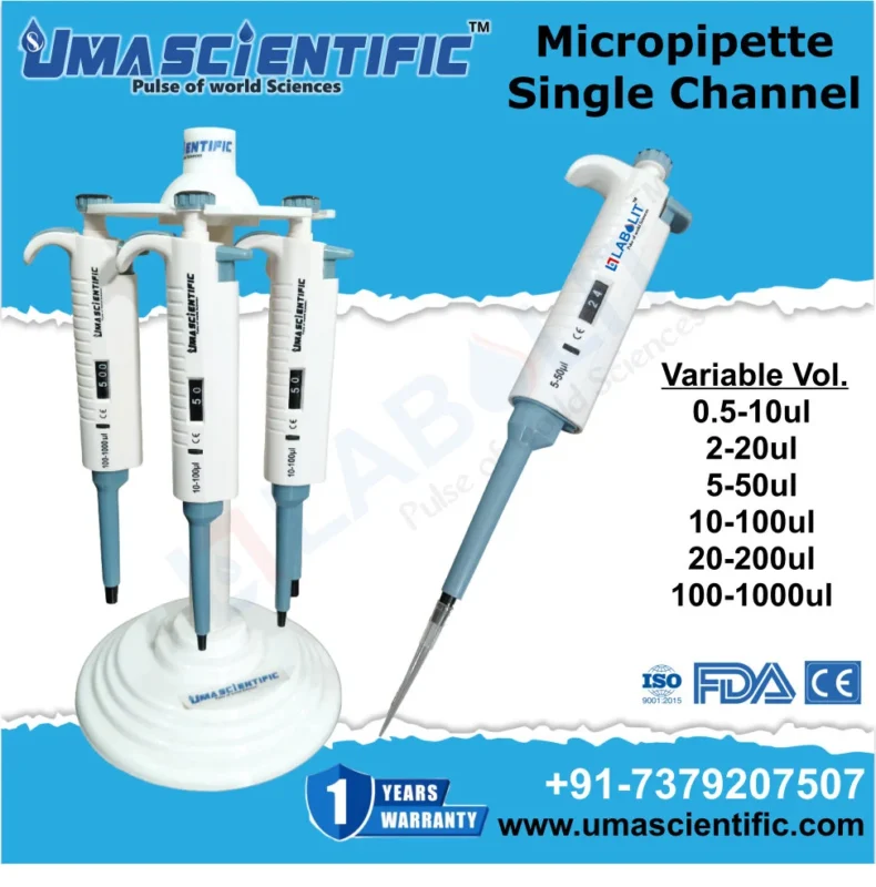 Micropipette Manufacturer in India: Labolit Fixed & Variable Solutions