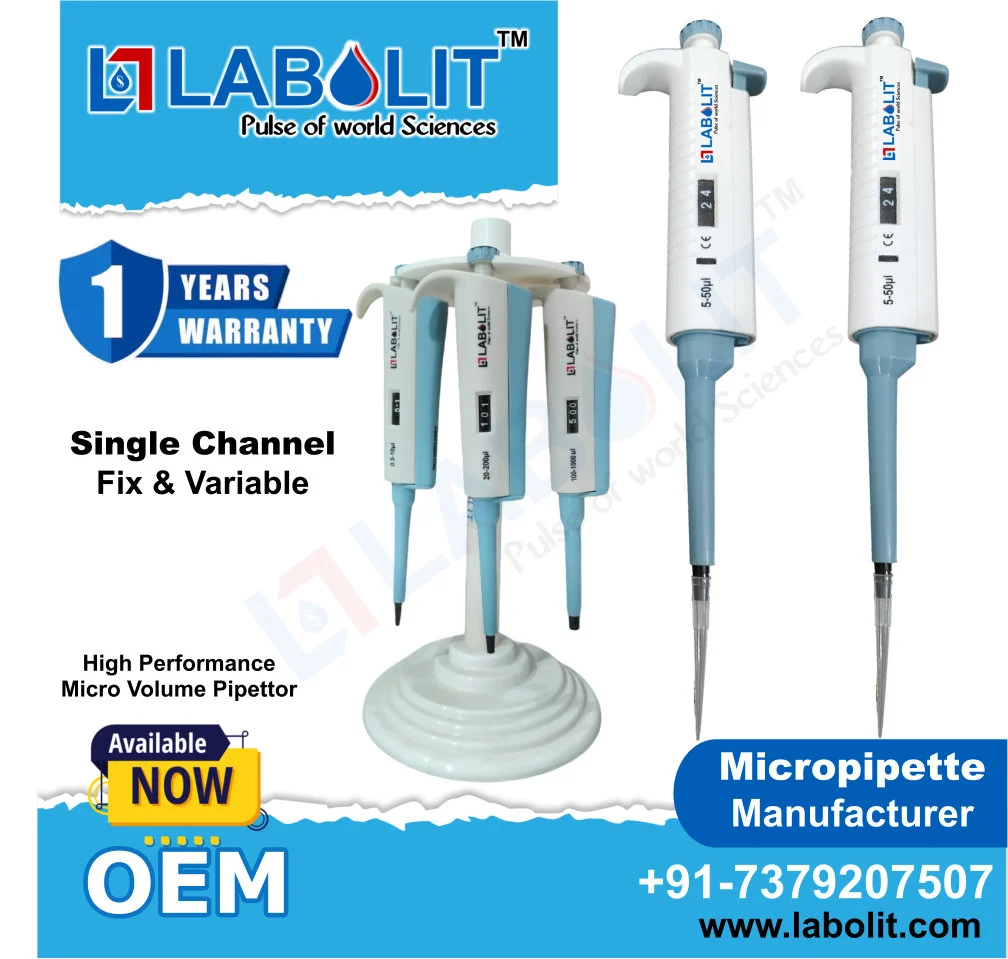 Micropipette Manufacturer & Exporter in India – LABOLIT