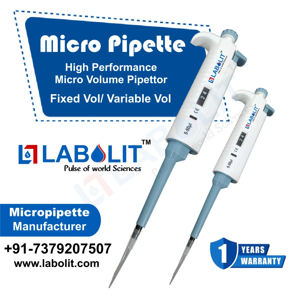 Micropipette Manufacturer in Delhi – Labolit India