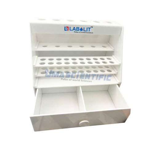 Micropipette Stand – Drawer Type with Test Tube Rack - labolit