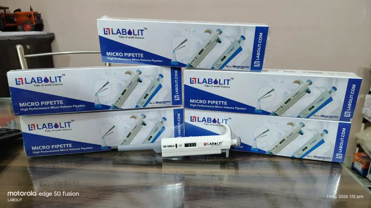 Micropipette Supplier India, Pipette Dealer India, Biotechnology Laboratory Pipette, Pharmaceutical Laboratory Micropipette, Laboratory Equipment Supplier India, Buy Micropipette Online India, Fixed Volume Micropipette, Variable Volume Micropipette, Micropipette Exporter India, UMA Scientific LABOLIT
