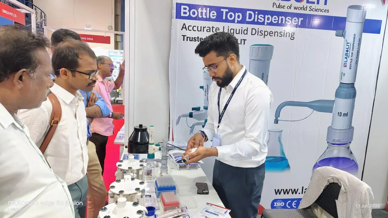 LABOLIT participated in Medicall Expo 2026, Hall 1, Stall A5, Chennai, Tamil Nadu