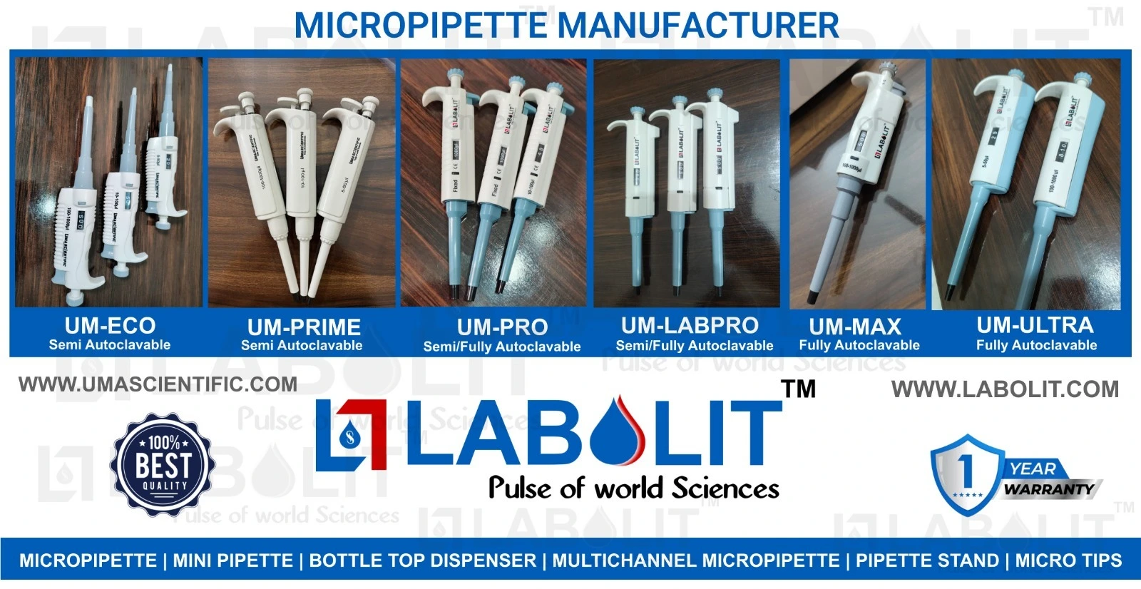 Looking for the best micropipette manufacturer in Chennai and Tamil Nadu? LABOLIT offers single-channel, multichannel, fixed and variable micropipettes with OEM manufacturing across Tamil Nadu.