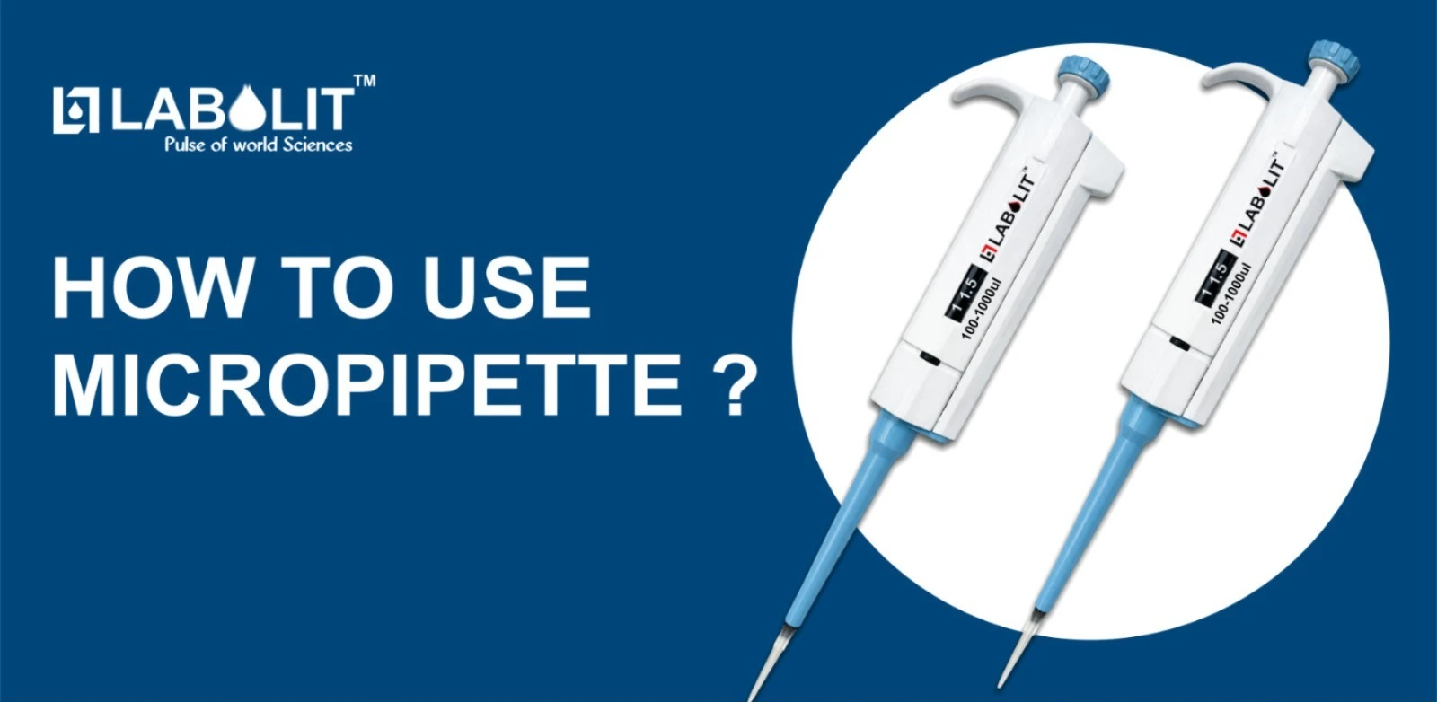 Explore LABOLIT Micropipettes designed for accurate, consistent, and reliable liquid handling. Available in fixed and variable volume options for PCR, qPCR, molecular biology, diagnostics, pharmaceutical, biotechnology, research, and educational laboratories. OEM and bulk supply available across India and worldwide.