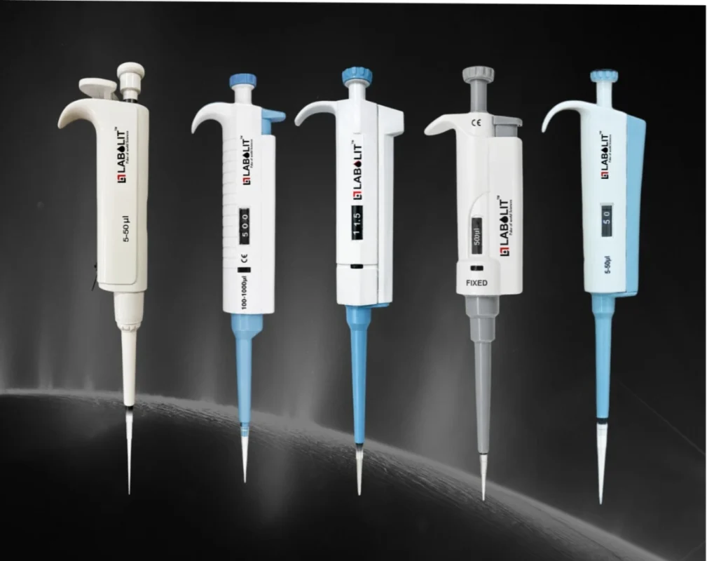 LABOLIT is a No.1 leading micropipette manufacturer, supplier, exporter, and OEM partner, offering high-quality single-channel, multichannel, fixed-volume, and variable-volume micropipettes at competitive prices for India and worldwide markets.