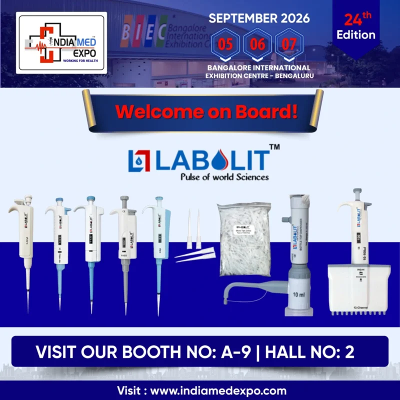 LABOLIT Pvt. Ltd. Participating in INDIA MED EXPO 2026 Bengaluru – Meet Us at Hall 2, Stall A9