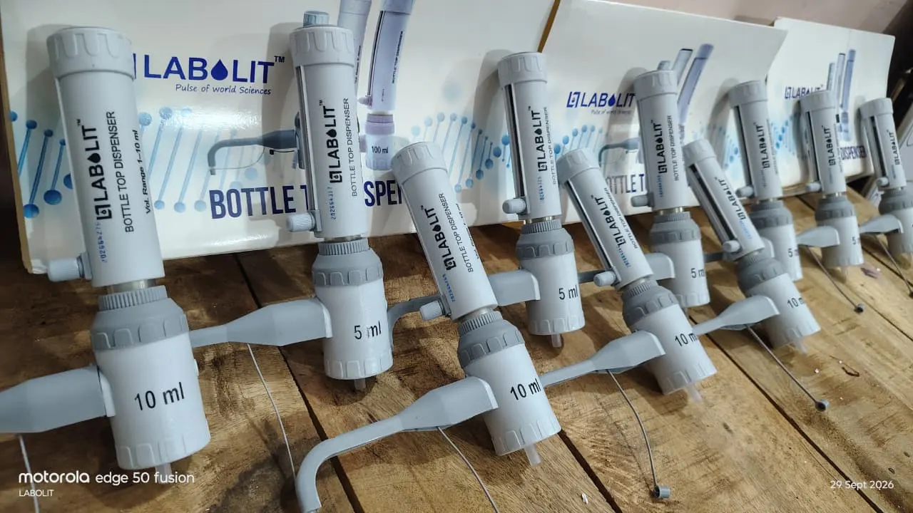 Micropipette Manufacturer | Micropipette best quality & Price LABOLIT Bottle Top Dispenser – Designed for Modern Laboratories